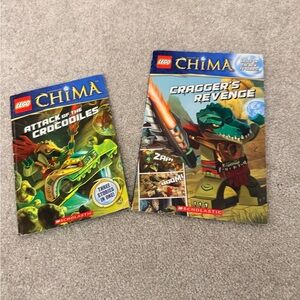 LEGO Chima Three Stories Book with Blue and Yellow Cover